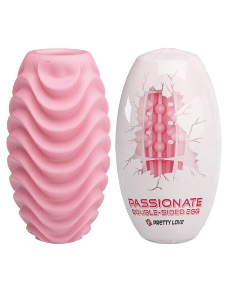 Huevo Masturbador Doble Cara Passionate Rosa