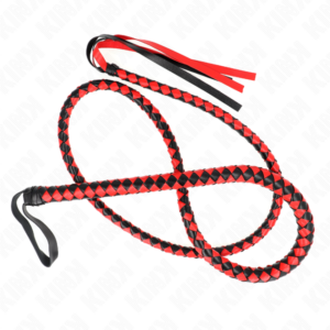 Látigo De Serpiente Largo Rojo 210 Cm
