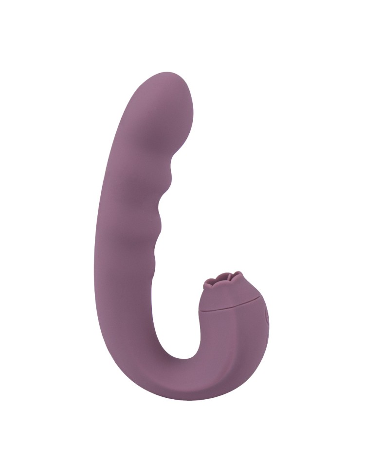 Vibrador Con Rotación Y Lengua